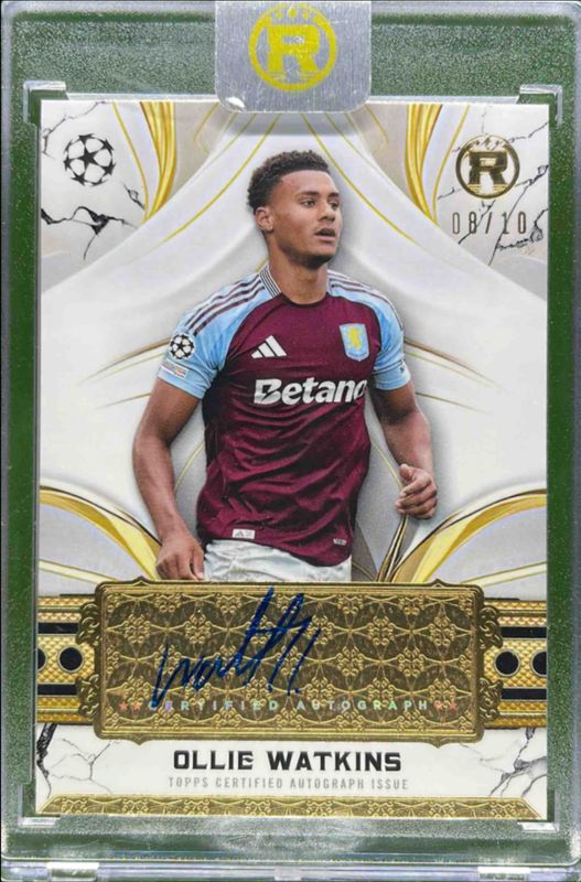 2024 Topps Reverence UEFA Club Competitions #RA-OW Reverence Autographs - Black /10