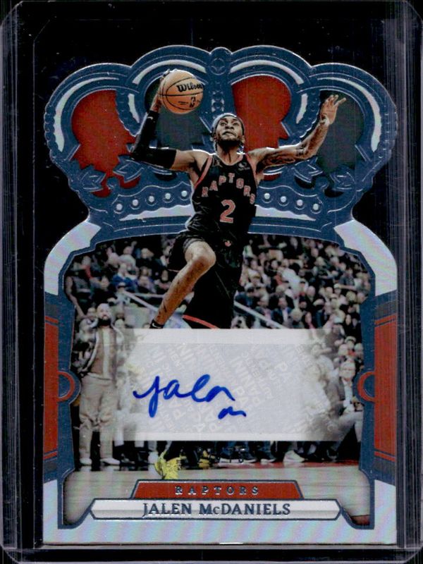 2023 Crown Royale #CA-MCD Crown Autographs - Blue /75