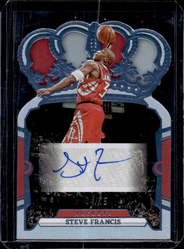 2023 Crown Royale #CA-FRA Crown Autographs - Blue /75