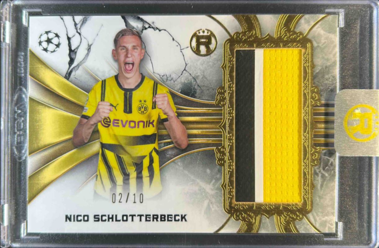 2024 Topps Reverence UEFA Club Competitions #RR-NS Reverence Relics - Black /10