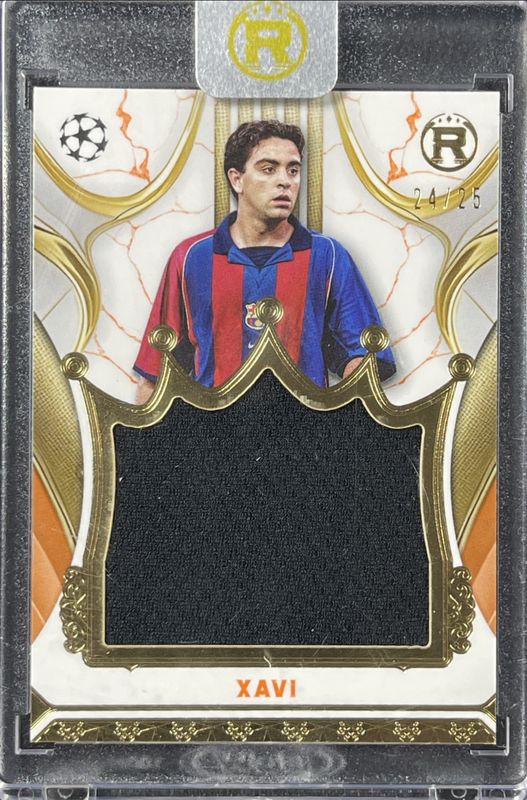 2024 Topps Reverence UEFA Club Competitions #RJR-XV Reverence Jumbo Relics - Orange /25