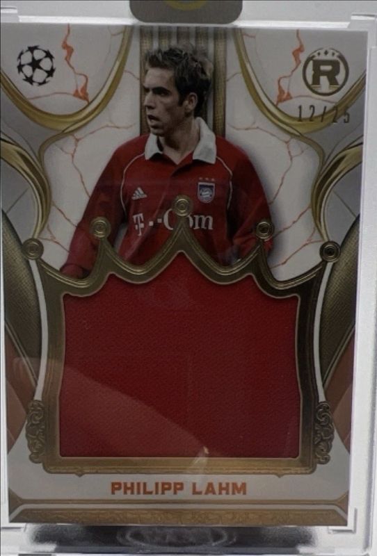 2024 Topps Reverence UEFA Club Competitions #RJR-PL Reverence Jumbo Relics - Orange /25