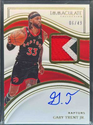 2023 Immaculate #IPA-GTJ 2022-23 Panini Immaculate Collection Basketball - Patch Autographs /49