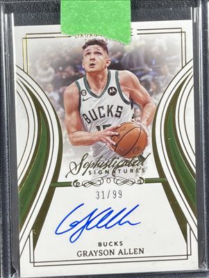 2023 Immaculate #SA-GAL 2022-23 Panini Immaculate Collection Basketball - Sophisticated Signatures /99