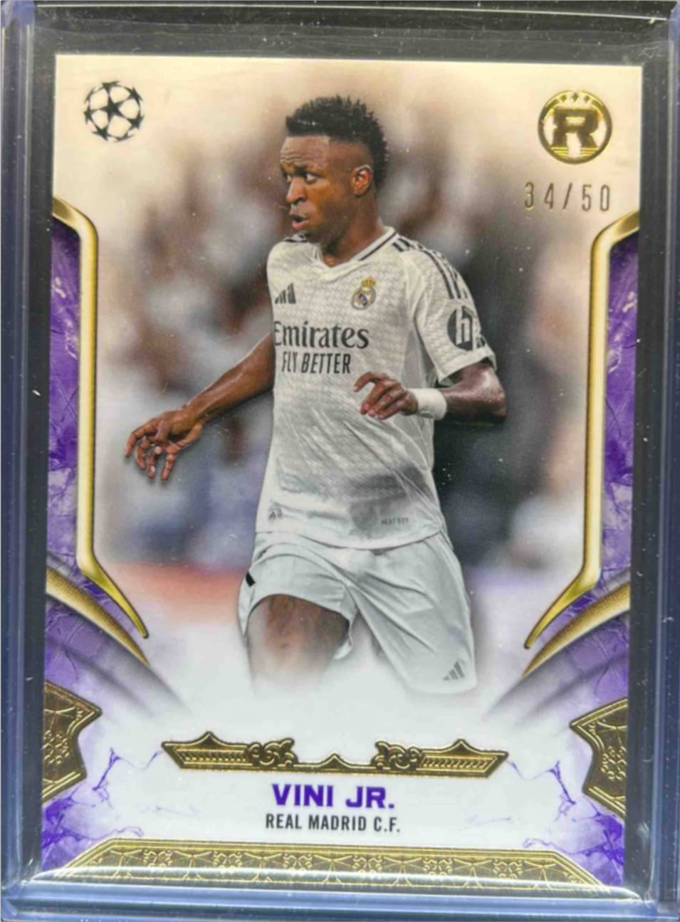 Vinicius Jr. 2024 Topps Reverence UEFA Club Competitions #13