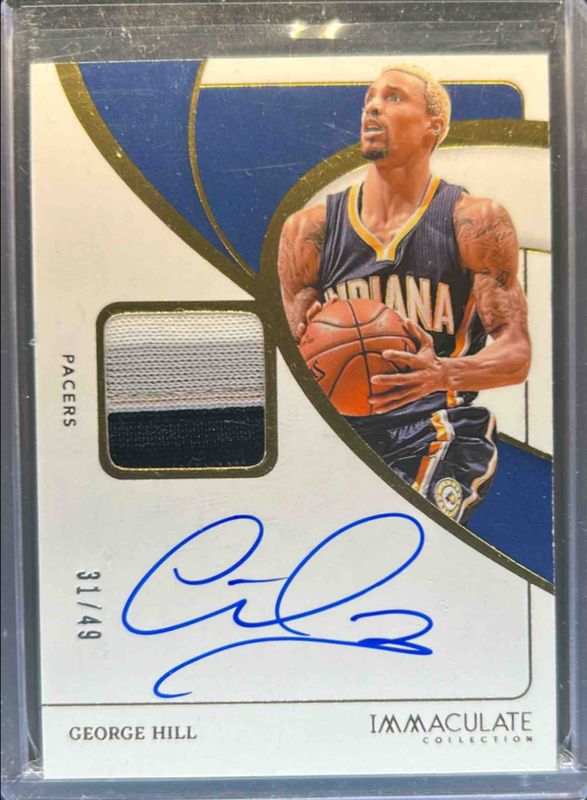 2023 Immaculate #IPA-HIL Patch Autographs /35