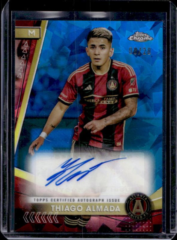2024 Topps Chrome MLS Sapphire Edition #SA-TA Sapphire Autographs