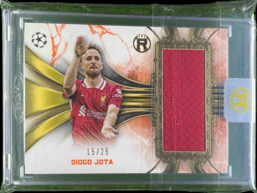 2024 Topps Reverence UEFA Club Competitions #RR-DJ Reverence Relics - Orange /25