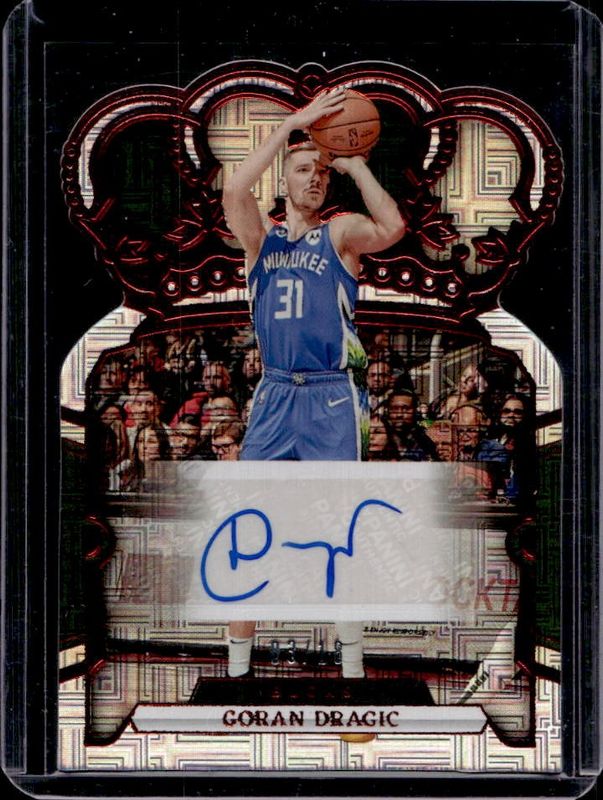 2023 Crown Royale #CA-GDM Crown Autographs - International Red /18