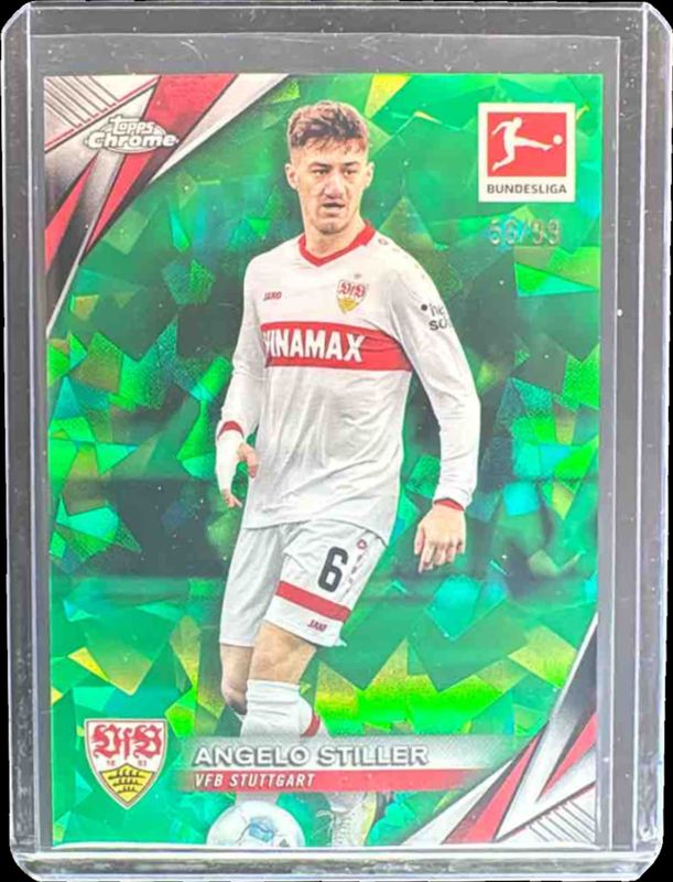 2024 Topps Chrome Bundesliga Sapphire Edition #91 Green /99