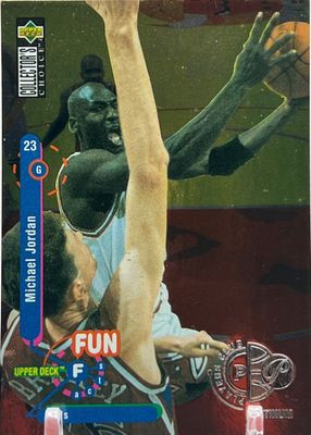 1995 Upper Deck Collector's Choice #169 Fun Facts - Player's Club Platinum