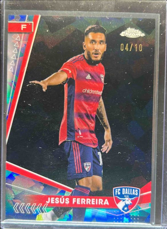2024 Topps Chrome MLS Sapphire Edition #79 Chrome - Black /10