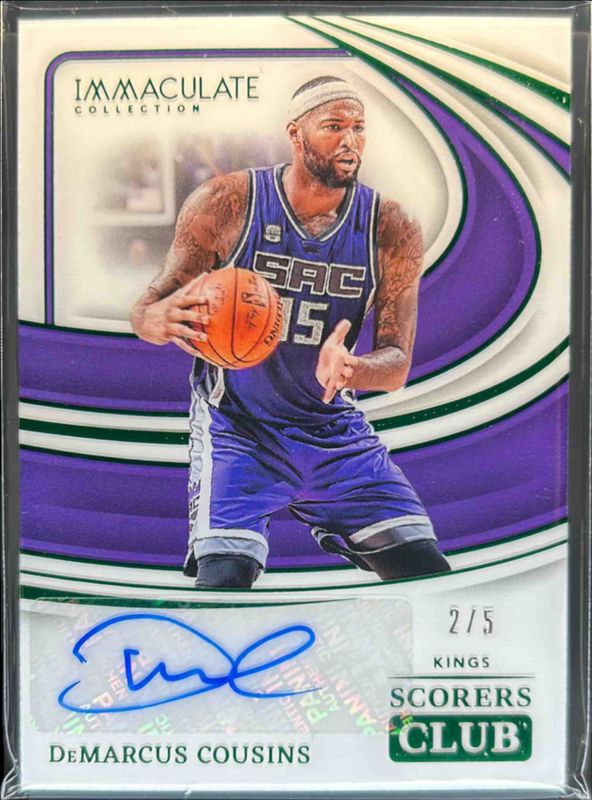 2023 Immaculate #SCS-DMC Scorers Club Signatures - Green /5