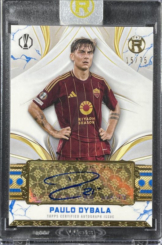 2024 Topps Reverence UEFA Club Competitions #RA-PY Reverence Autographs - Blue /75