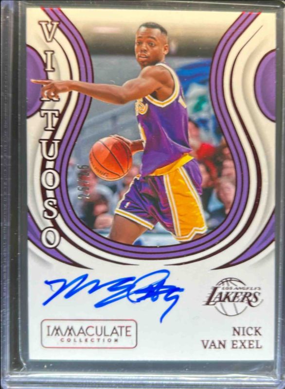 2023 Immaculate #VA-NVE Virtuoso Autographs - Red /25