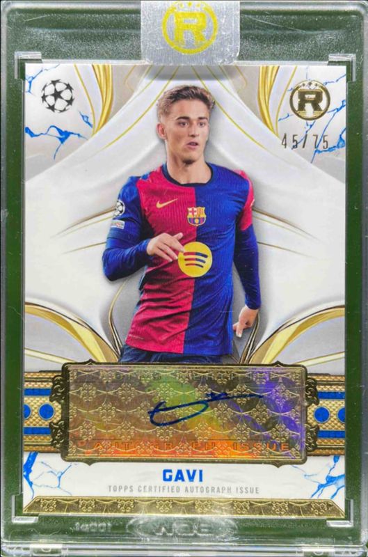 Gavi 2024 Topps Reverence UEFA Club Competitions #RA-GV Reverence