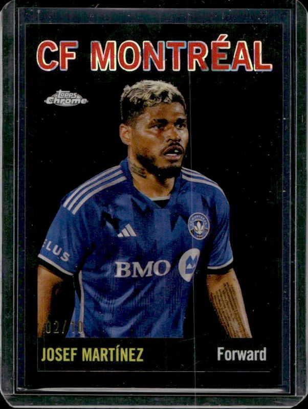 2024 Topps Chrome MLS Sapphire Edition #64T-19 Topps 1964 Football - Black /10