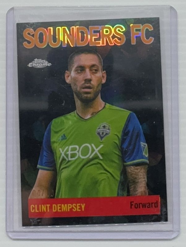 2024 Topps Chrome MLS Sapphire Edition #64T-1 Topps 1964 Football - Black /10