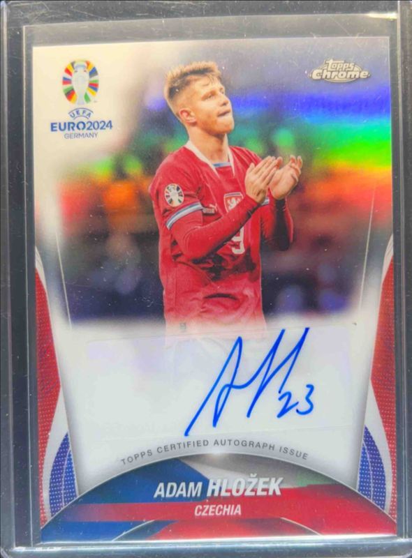 2024 Topps Chrome Sapphire Edition UEFA Euro #CA-AH Chrome Autographs