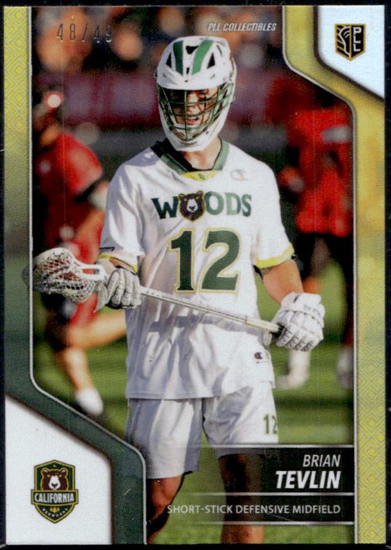 2024 Premier Lacrosse League #120 Yellow /49