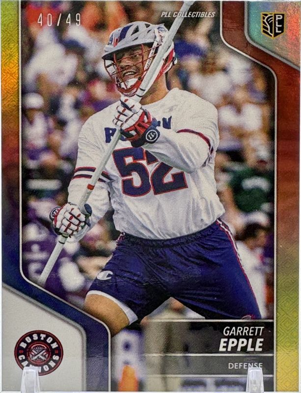 2024 Premier Lacrosse League #69 Yellow /49