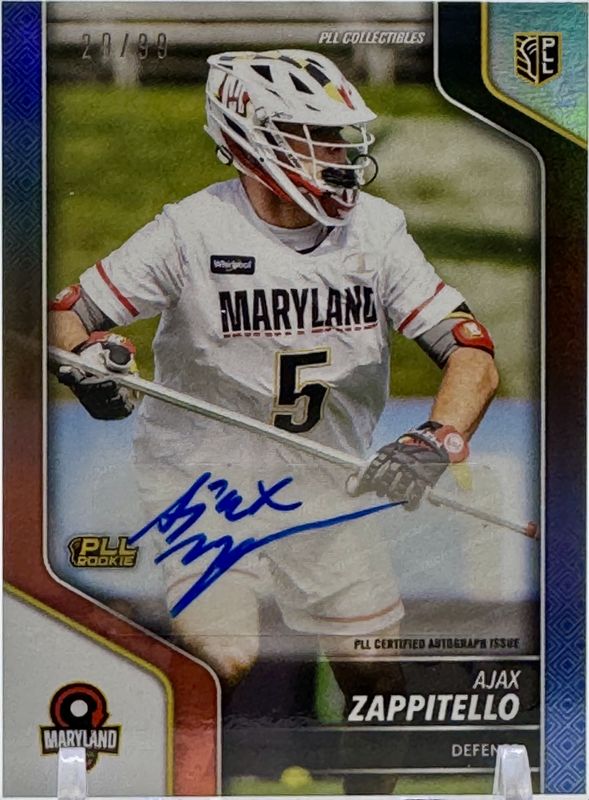 2024 Premier Lacrosse League #153 Autographs - Blue /99