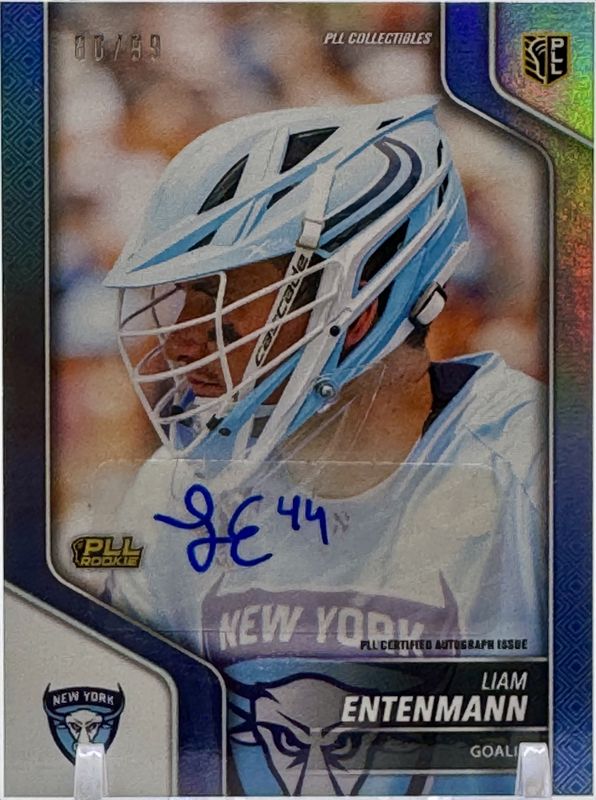 2024 Premier Lacrosse League #48 Autographs - Blue /99