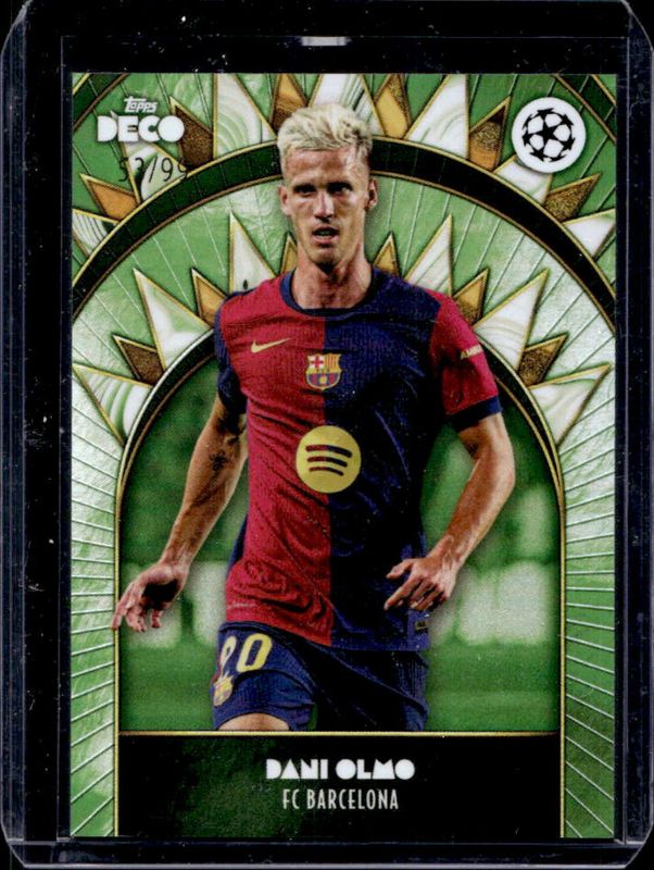 2024 Topps Deco UEFA Club Competitions Current Stars - Green /99