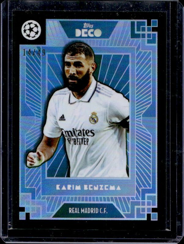 2024 Topps Deco UEFA Club Competitions Legends - Blue /49
