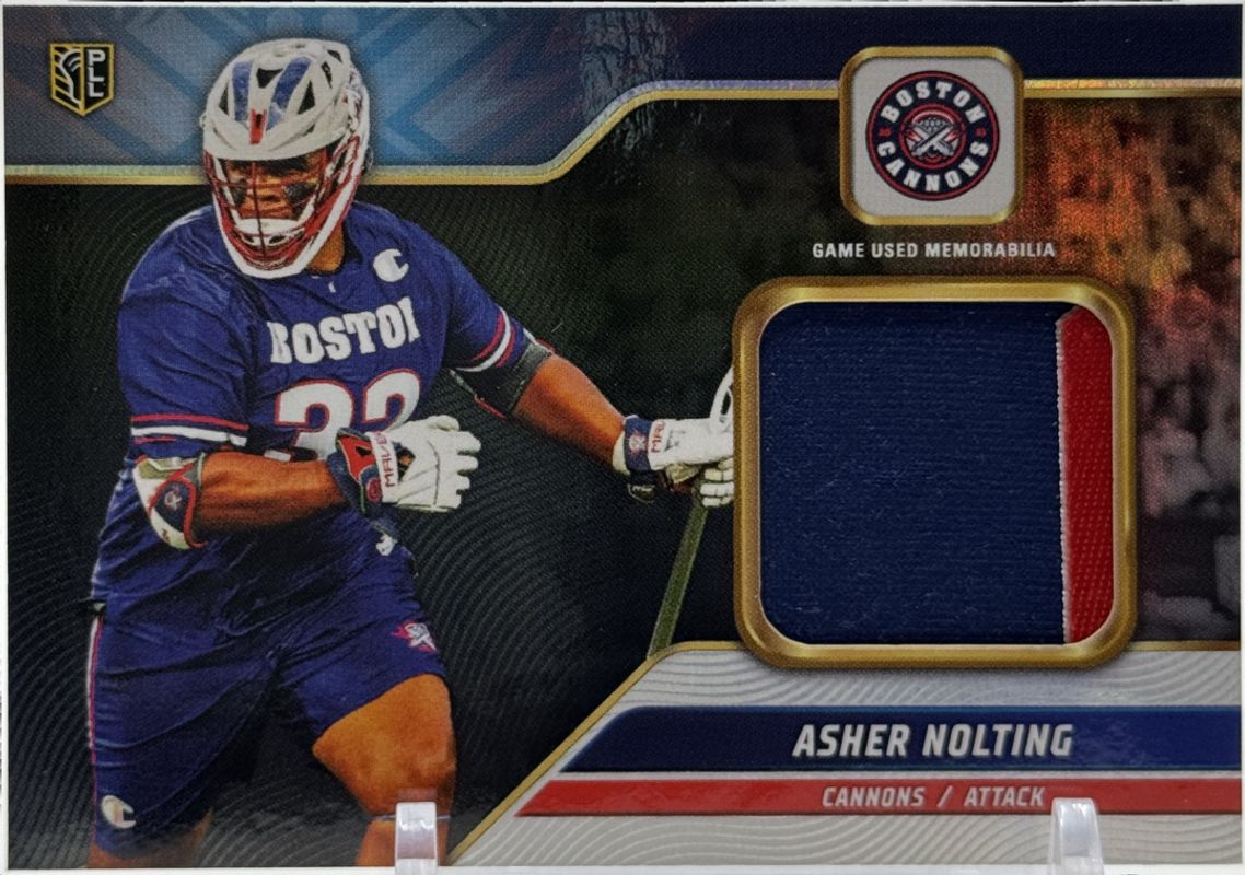 2024 Premier Lacrosse League #1 Jersey Relic