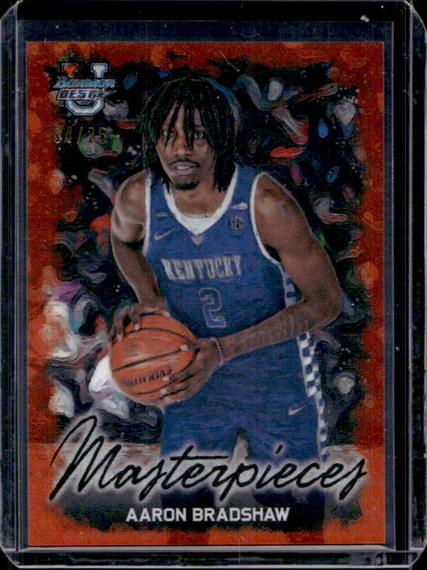 2023 Bowman Best University #BM-6 Masterpieces - Orange Refractor /25