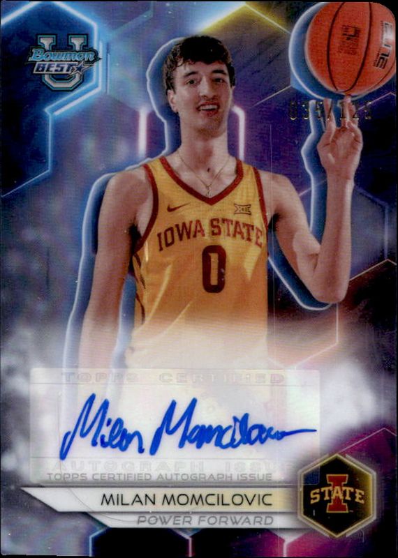 2023 Bowman Best University #B23-MMO Best of 2023 Autographs - Refractor /125