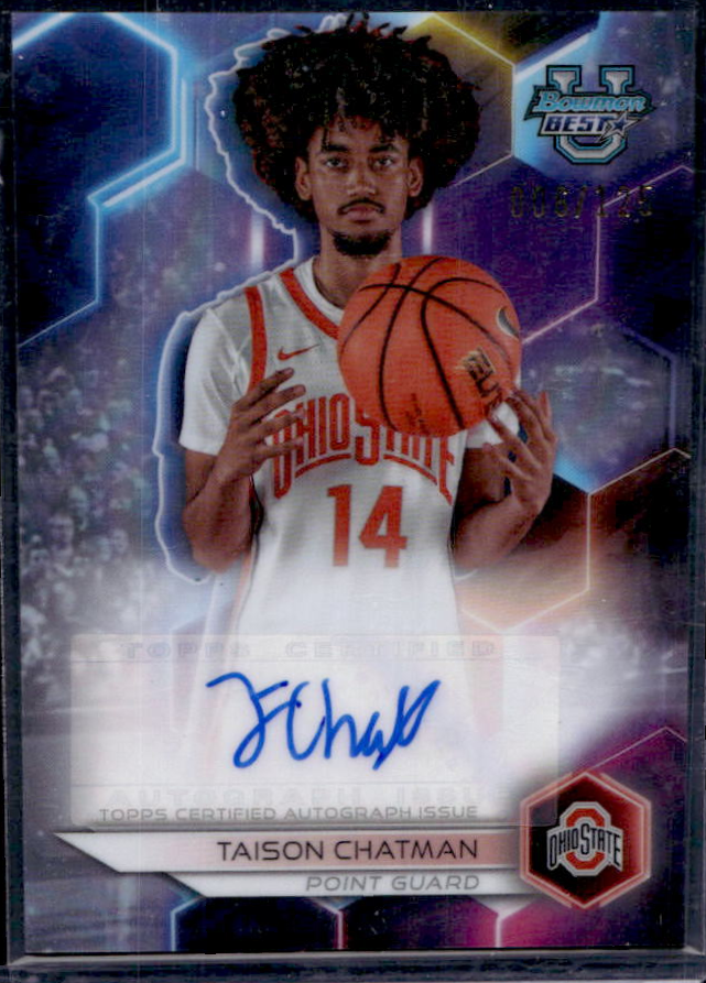 Taison Chatman Basketball Cards Price Guide - Sports Card Investor