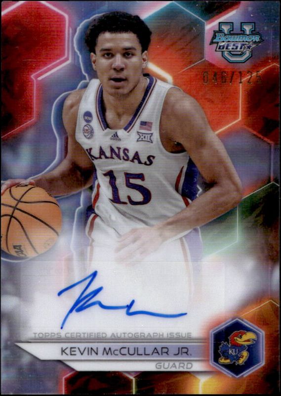 2023 Bowman Best University #B23-KM Best of 2023 Autographs - Refractor /125