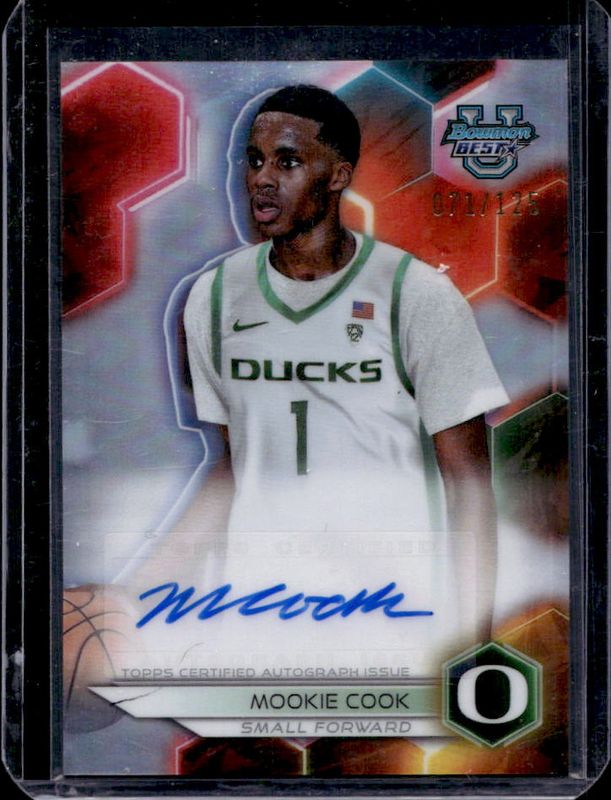 2023 Bowman Best University #B23-MC Best of 2023 Autographs - Refractor /125