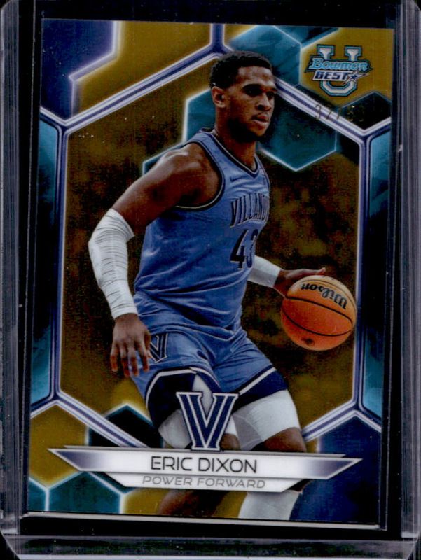 2023 Bowman Best University #96 Gold Refractor /50