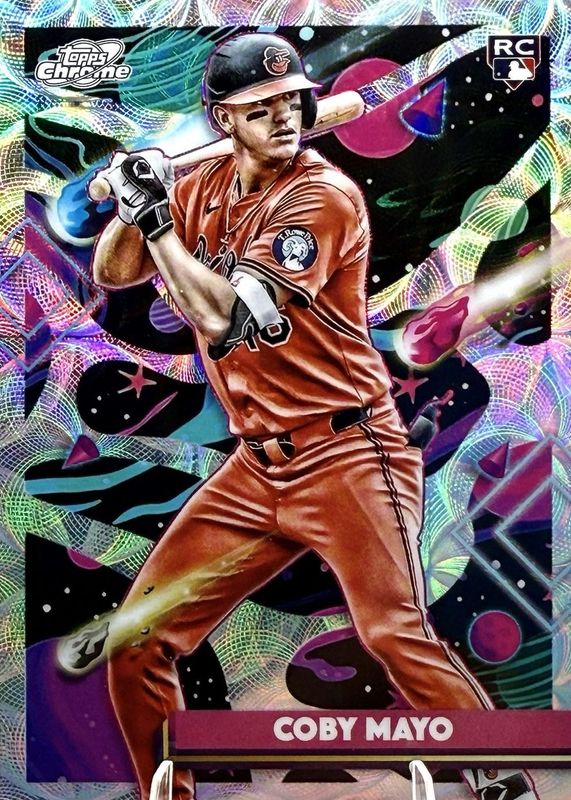 2025 Topps Chrome Cosmic #154 Nucleus Refractor