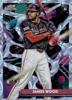 2025 Topps Chrome Cosmic #1 Nucleus Refractor