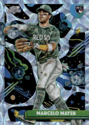 2025 Topps Chrome Cosmic #91 Nucleus Refractor