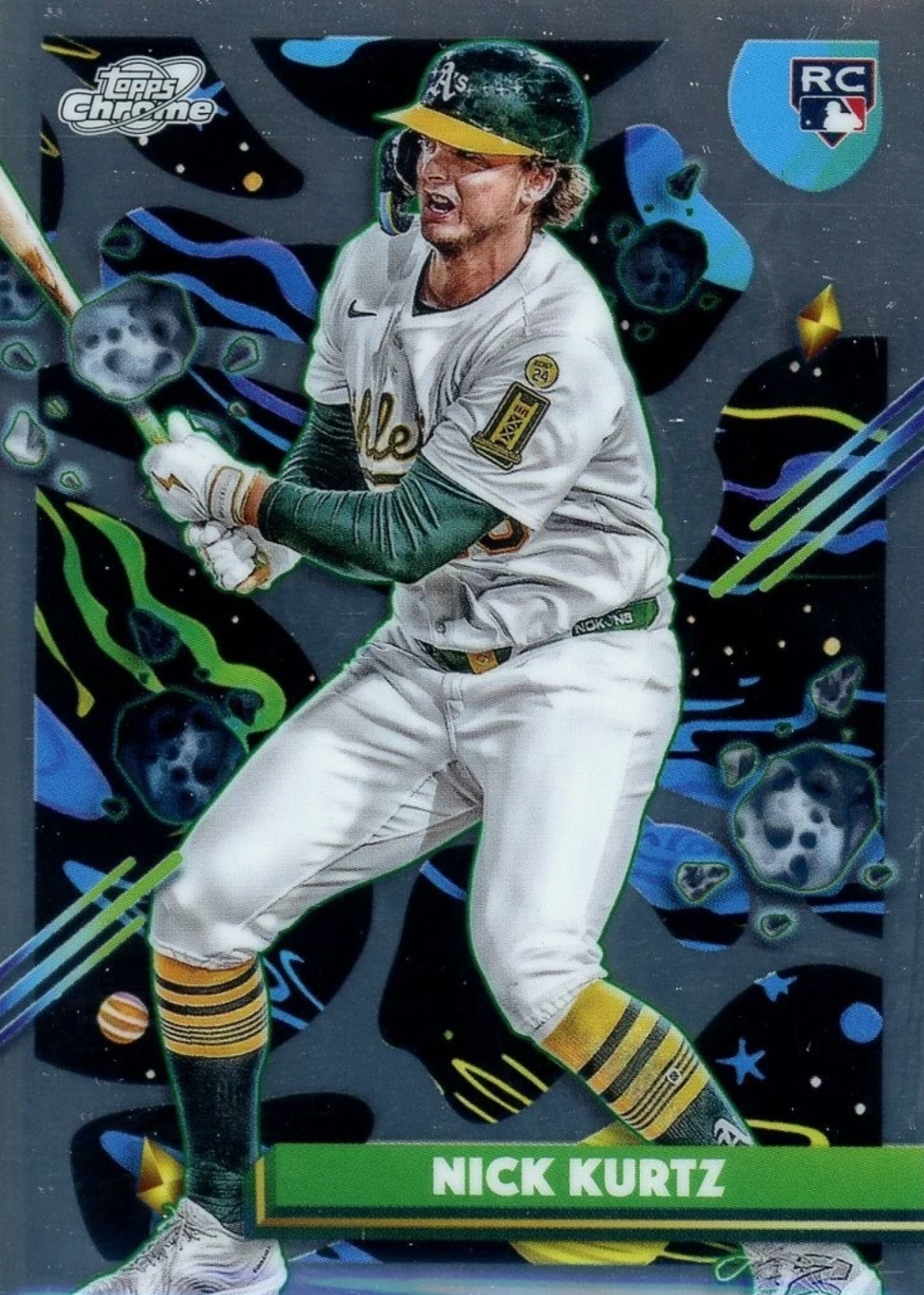 Nick Kurtz 2025 Topps Chrome Cosmic #183 Base Price Guide - Sports