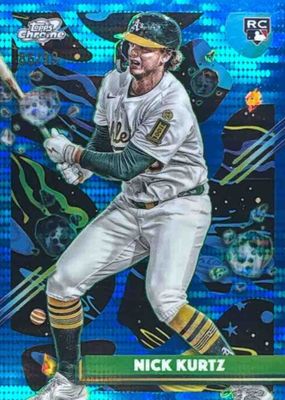 2025 Topps Chrome Cosmic #183 Blue Moon Refractor /99