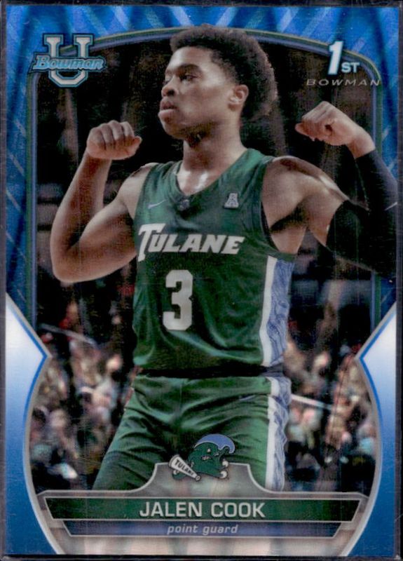 2022 Bowman Chrome University #25 Blue RayWave Refractor /199