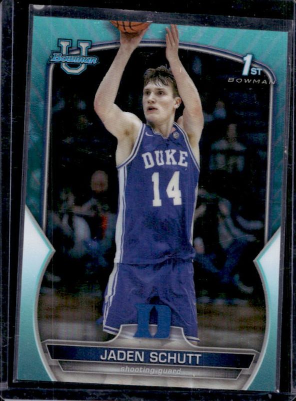 2022 Bowman Chrome University #75 Aqua Refractor /299