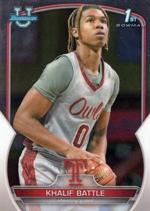2022 Bowman Chrome University #66 Base