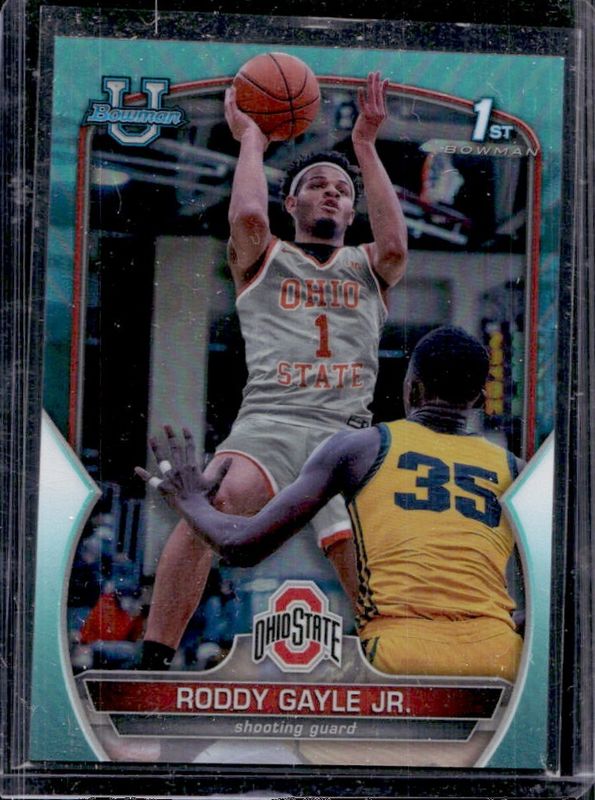 2022 Bowman Chrome University #8 Aqua Refractor /299