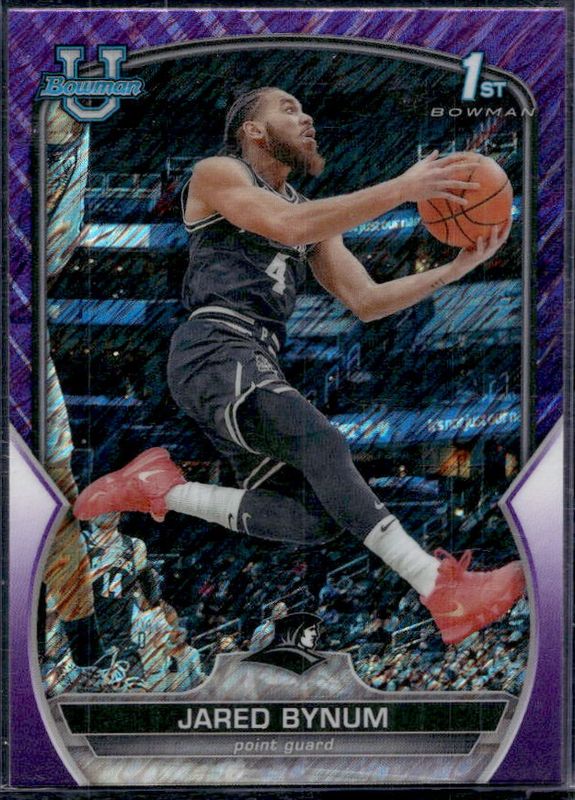 2022 Bowman Chrome University #23 Purple Shimmer Refractor