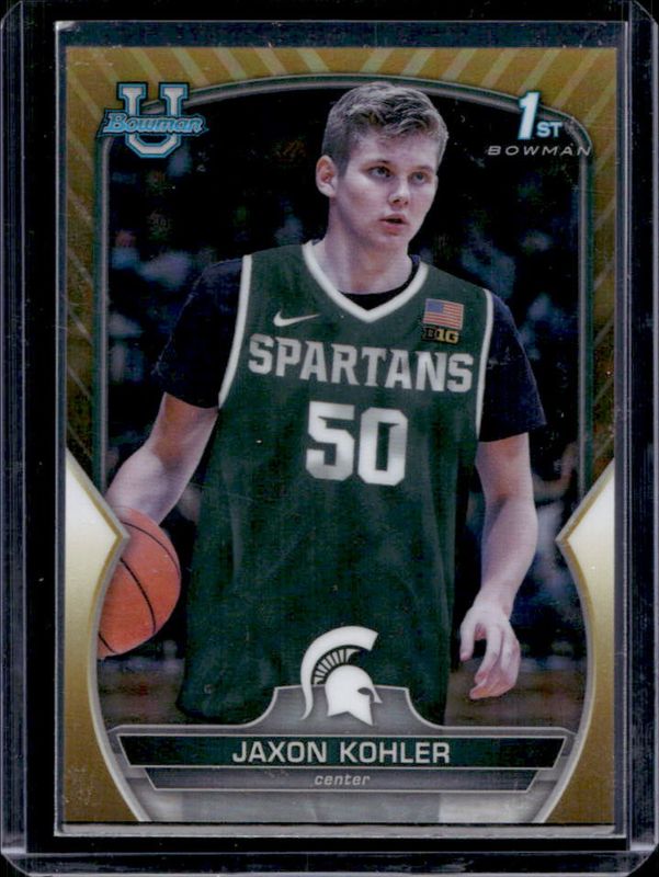 2022 Bowman Chrome University #98 Gold Refractor /50