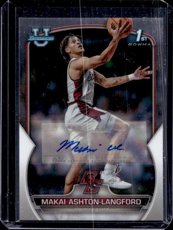2022 Bowman Chrome University #21 Prospect Autographs