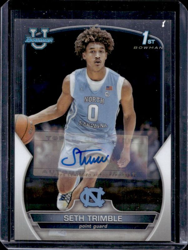 2022 Bowman Chrome University #38 Prospect Autographs