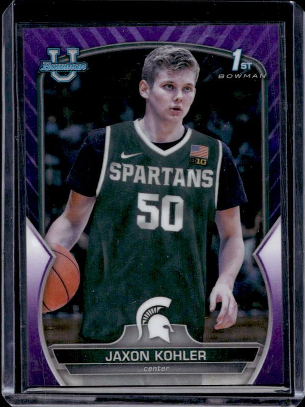 2022 Bowman Chrome University #98 Purple Mini-Diamond Refractor /399